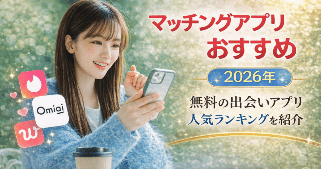 マッチングアプリおすすめ