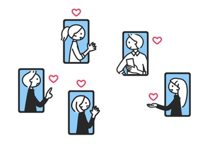 とりあえずLIKEをする